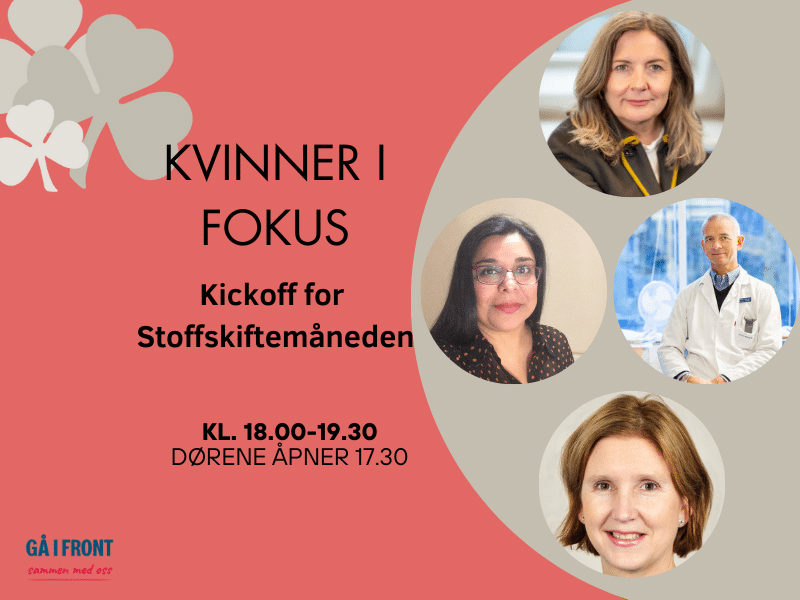 Bildet til Kvinner i fokus 6. mai om stoffskifte