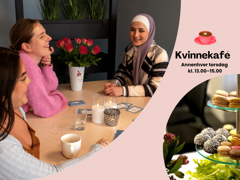 Bilde til aktiviteten Kvinnekafe i aktivitetskalender på Kvinnehelsehuset