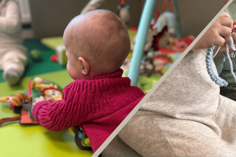 Baby og gravidmage som er bilde til aktiviteten Barseltreff og gravidkafé