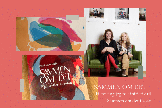 Bilde av Eli og Hanne som yngre, da de tok initiativ til Sammen om det.