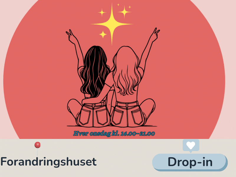 Grafikk til aktiviteten Sisterhoodgruppe, Drop in