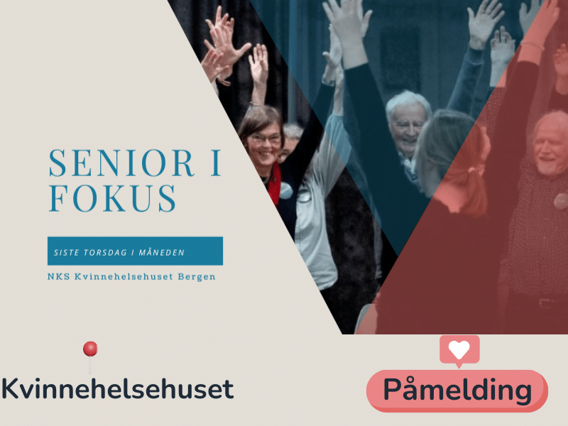 Bildet og grafikk til aktiviteten Senior i fokus.