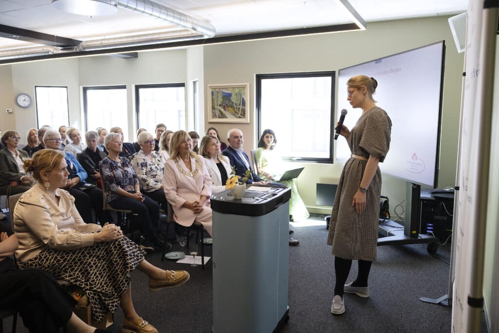 Bildet viser overlege Phd Marit Sandberg.