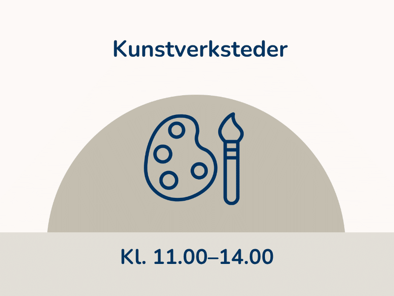 Kunstverksteder på Permanenten, kl. 11.00–14.00